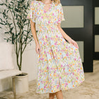 Wherever I Go Notch Neck Dress