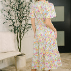 Wherever I Go Notch Neck Dress