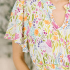 Wherever I Go Notch Neck Dress