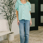 Wherever the Wind Blows Balloon Sleeve Blouse