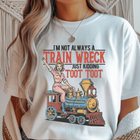 Train Wreck Graphic Tee