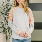 Wondering Aloud Patchwork Long Sleeve Top- 3/3/2026