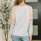 Wondering Aloud Patchwork Long Sleeve Top- 3/3/2026