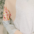 Wondering Aloud Patchwork Long Sleeve Top- 3/3/2026