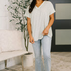 You Just Get It V-Neck Top