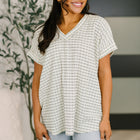 You Just Get It V-Neck Top