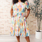 Young, Wild & Free Round Neck Dress