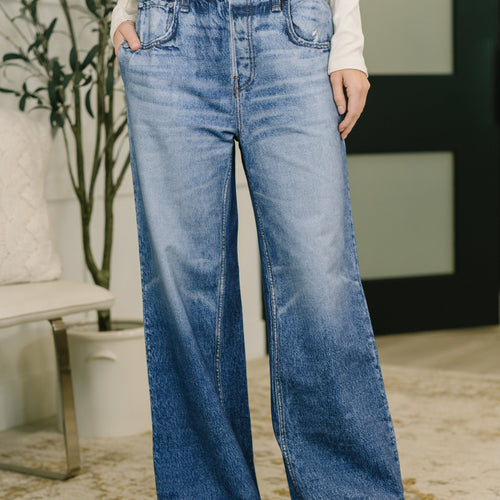 Zenim Printed Wide Leg Bottoms