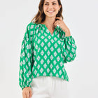 Scarlette Top | Early Riser Green