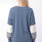 Mixed Media Patchwork Pullover Top