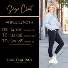 Ready to Ship | The Amy - 7/8 Ankle CHARCOAL Length Leggings with Pockets