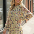 Honey Blossom Woven Lined Dress