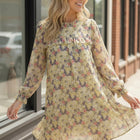 Honey Blossom Woven Lined Dress