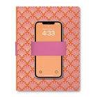 Tropical Blooms Casey Notebook with Phone Loop