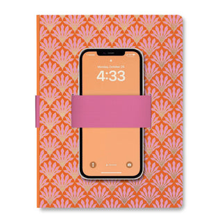 Tropical Blooms Casey Notebook with Phone Loop
