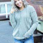 Brush Your Cares Away Hoodie - Army Green