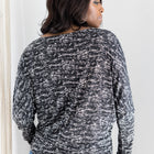 Salt & Pepper Long Sleeve Dolman