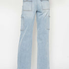 Judy Blue Full Size High Waist Straight Cargo Jeans