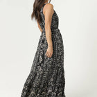 PRINTED MAXI TANK DRESS