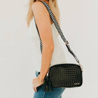 Woven Willow Camera Crossbody Bag