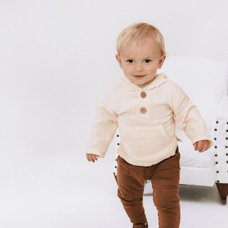Muslin Hooded Mommy & Son Shirt - Child