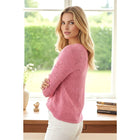 FLOWER CROCHET LIKE SWEATER
