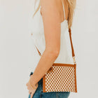 Veda Woven Crossbody and Clutch Bag
