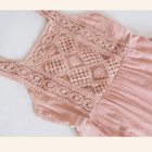 Dusty Rose Crochet Mommy & Me Dress - Women