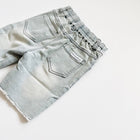 Bermuda Denim Shorts - Slate Gray
