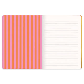 Tropical Blooms Casey Notebook with Phone Loop