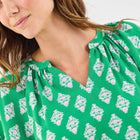 Scarlette Top | Early Riser Green