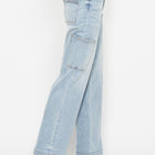 Judy Blue Full Size High Waist Straight Cargo Jeans