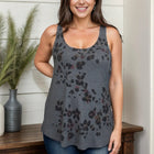 Floral Shadows - Tank Top