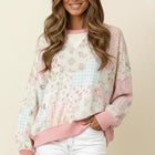 A Little Bias Printed Patchwork Top
