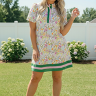 Spring Ready Floral Shift Dress