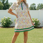 Spring Ready Floral Shift Dress