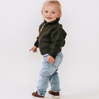 Dark Green Sweater - Infant