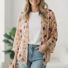 Dainty Layers Floral Kimono