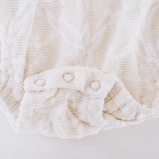 Ivory Lace Mommy & Me Dress - Infant