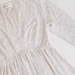 Ivory Lace Mommy & Me Dress - Women