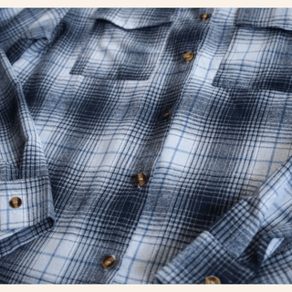 Lightweight Navy Flannel - Infant