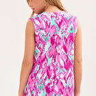 Dear Scarlett Lizzy Tank Top in Pink/Teal
