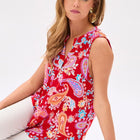 Dear Scarlett Lizzy Tank Top in Red