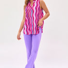 Dear Scarlett Lizzy Tank Top in Multi Pink