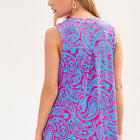 Dear Scarlett Lizzy Tank Top in Pink/Aqua