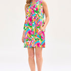 Dear Scarlett Lizzy Tank Dress in Multi