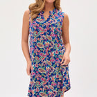 Dear Scarlett Lizzy Tank Dress in Royal