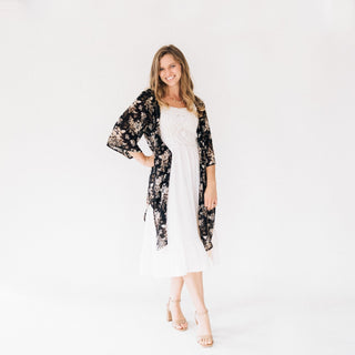 Soft White Crochet Dress - Women