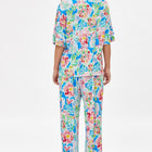 Dear Scarlett Cabana Set in Floral Royal