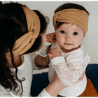 Matching Headbands - Tan